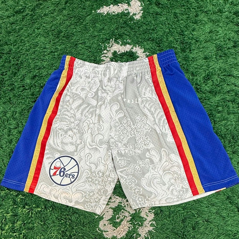 Mitchell & Ness Philadelphia 76ers Lunar New Year Swingman Shorts