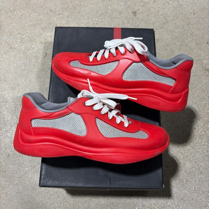 Prada America's Cup Soft Rubber Red