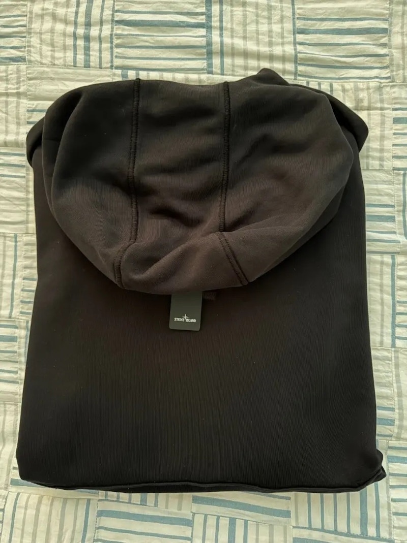 Stone Island Garment Dyed Popover Hoodie