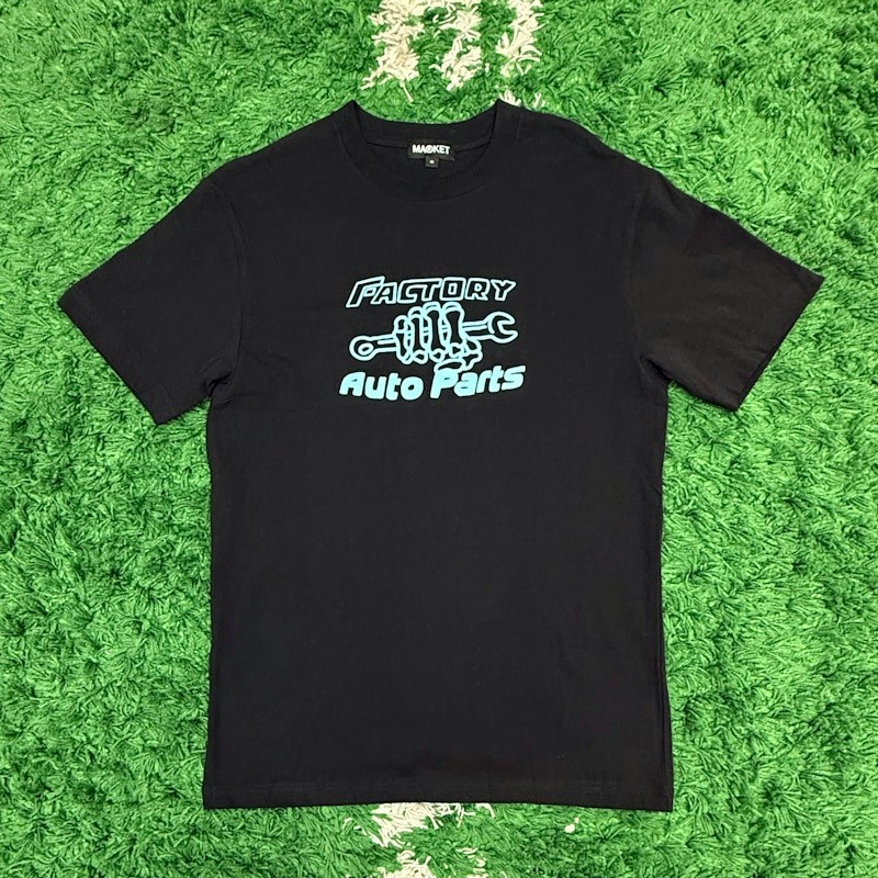 Market Factory Auto Parts T-Shirt Black