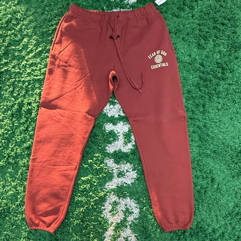 Fear of God Essentials Crimson University Fleece Sweatpants