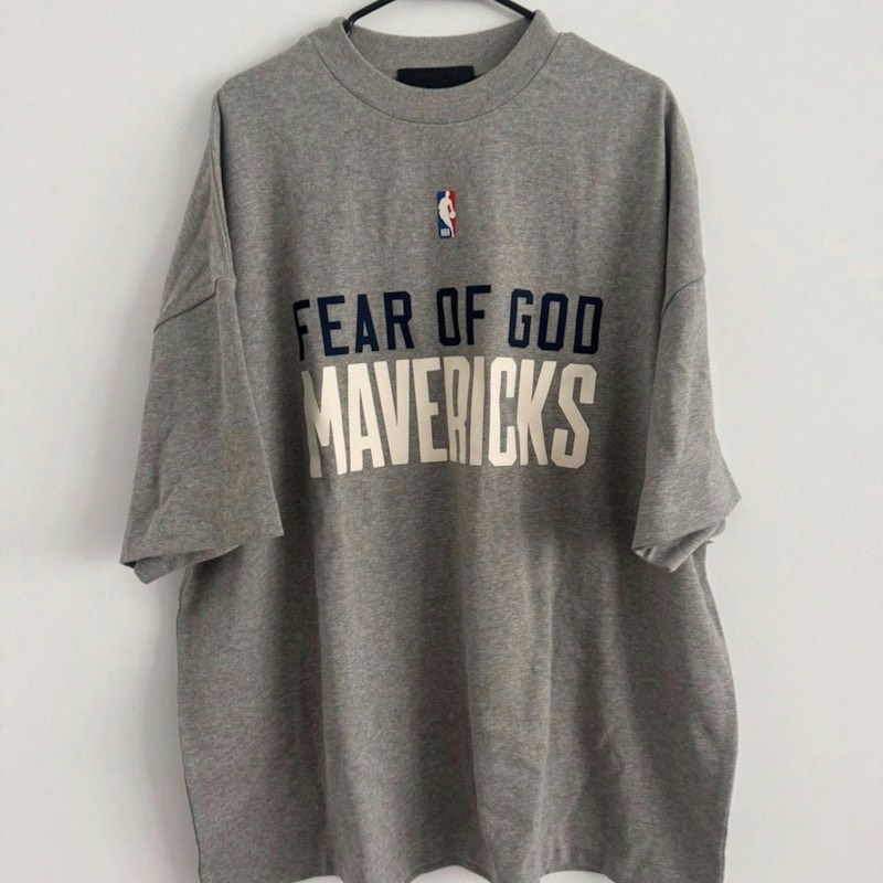 Fear of God Essentials NBA Dallas Mavericks T-Shirt Heather Grey