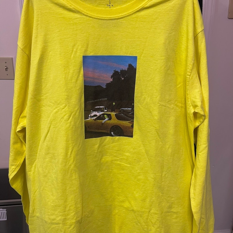 Travis Scott Jackboys Photo L/S Neon