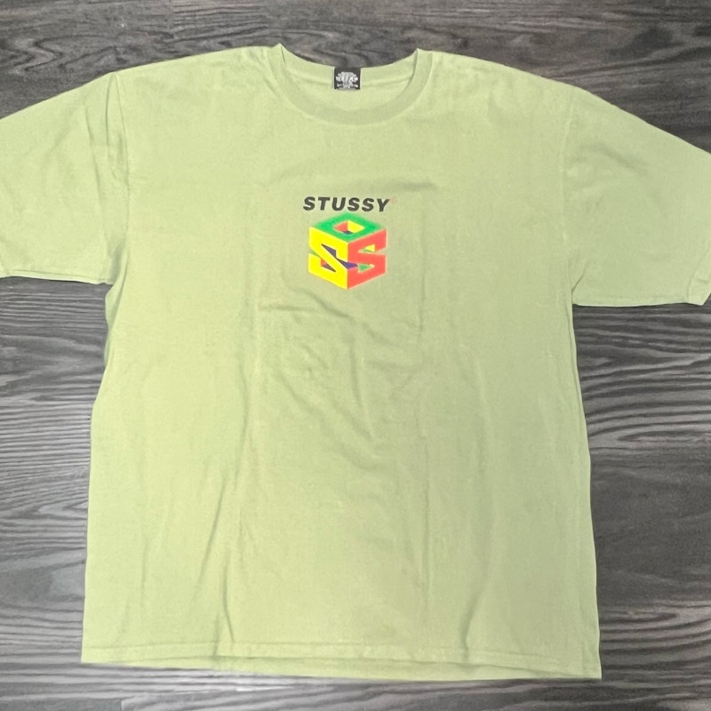 Stüssy Cube T-Shirt Light Green