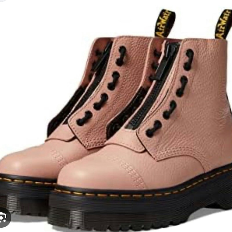Dr. Martens Sinclair Peach Beige Milled Nappa