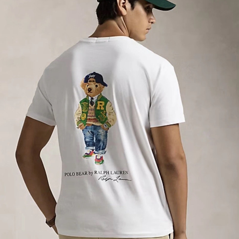 Polo Ralph Lauren Polo Bear Cotton T-Shirt White