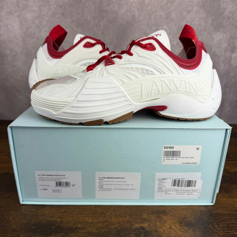 Lanvin Flash X White Red