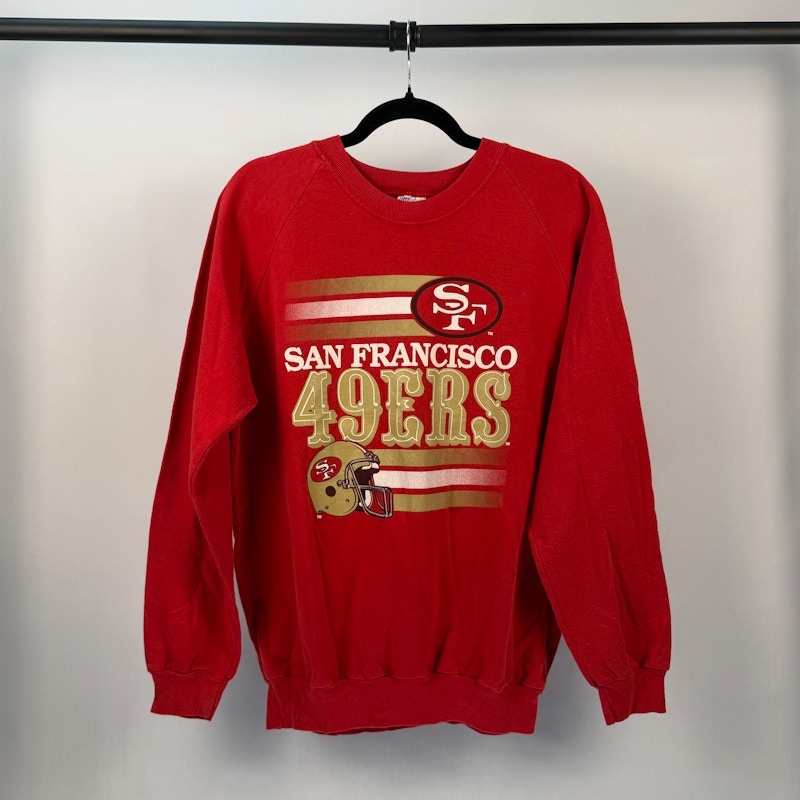 San Francisco 49ers Crewneck Sweatshirt Red