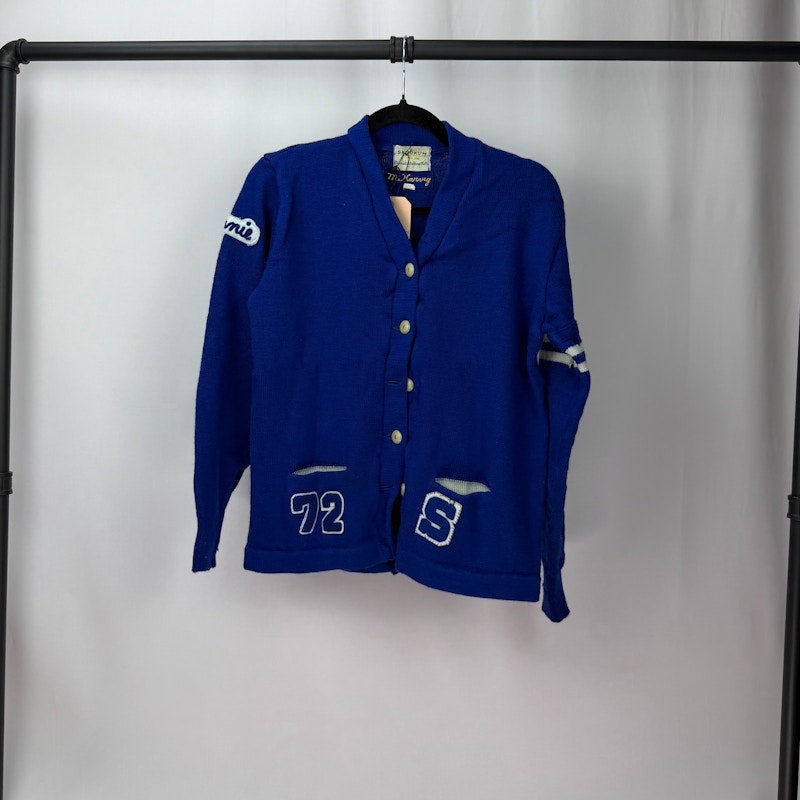 72 Skookum Vintage Knit Varsity Cardigan