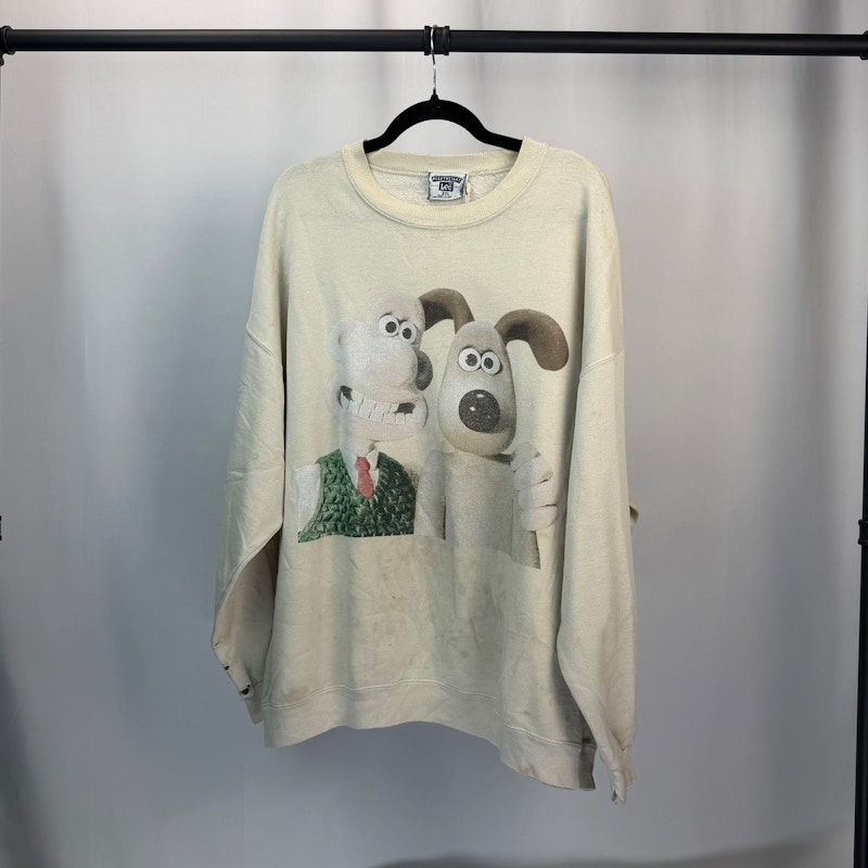 90s Lee Wallace and Gromit Sweatshirt