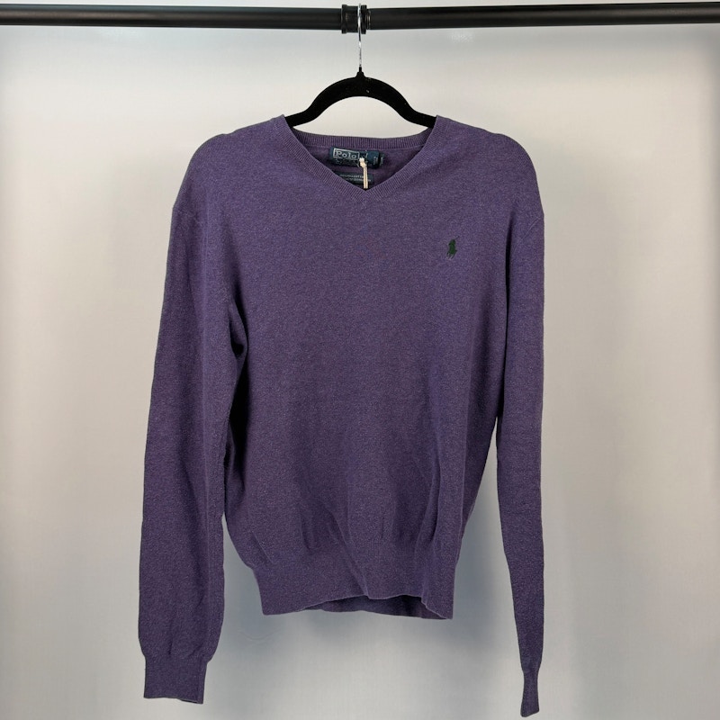 Polo Ralph Lauren V-Neck Sweater Purple