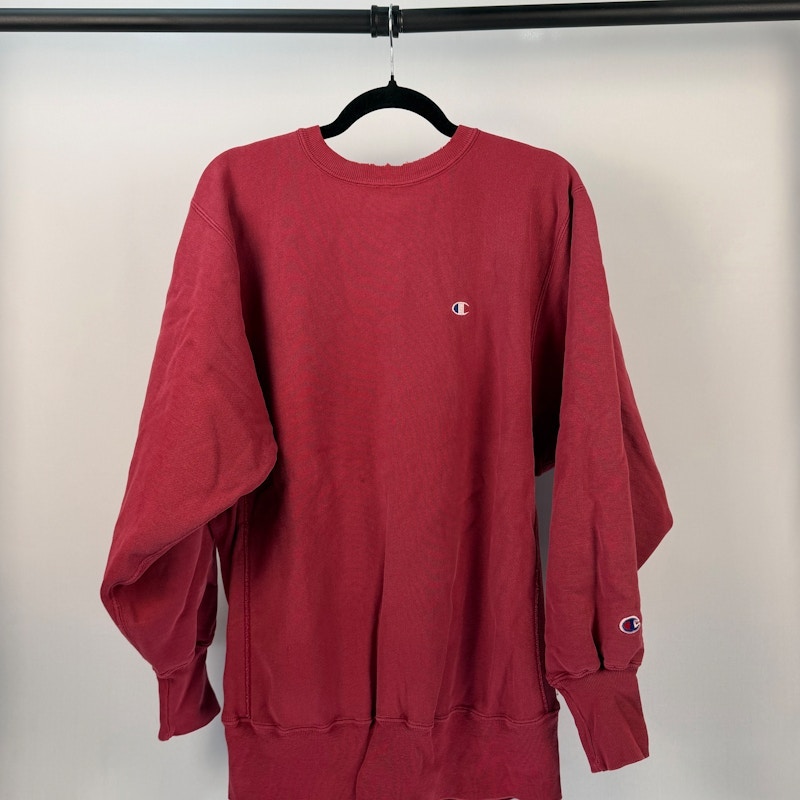 Champion Reverse Weave Sweatshirt Red