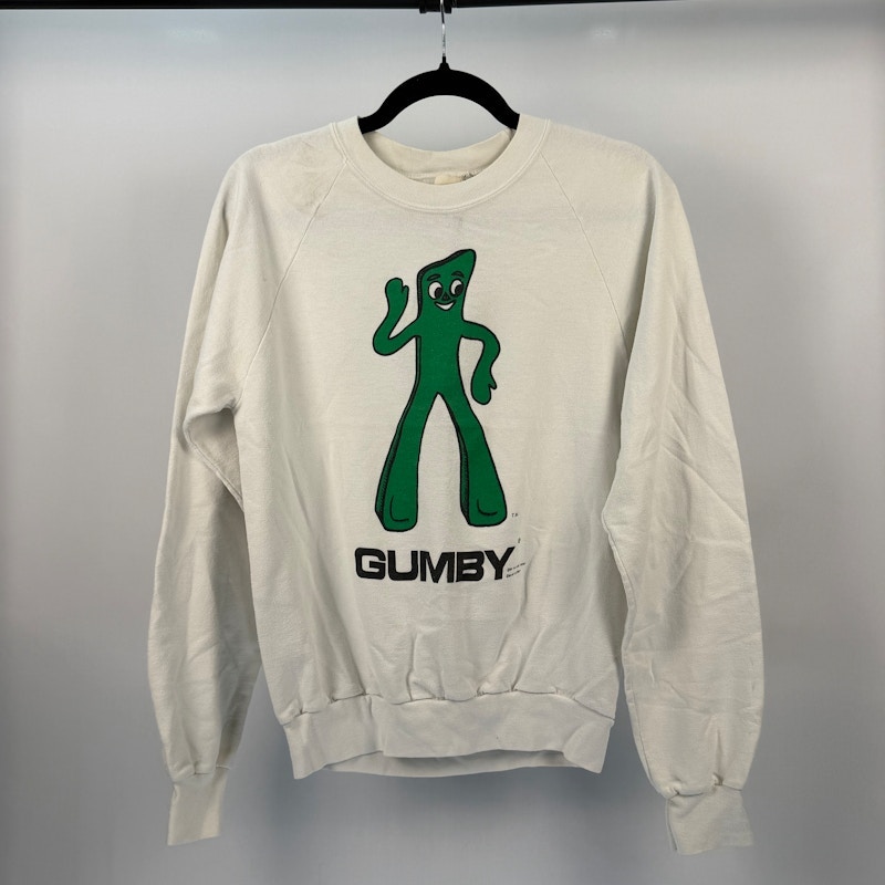 Gumby Graphic Sweatshirt White