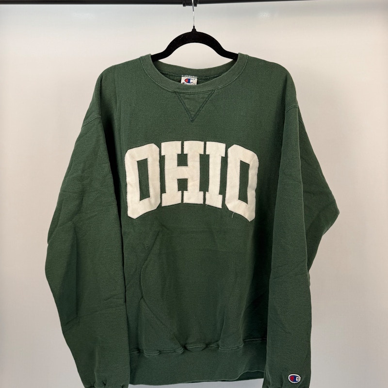 Champion Ohio Crewneck Sweatshirt Green