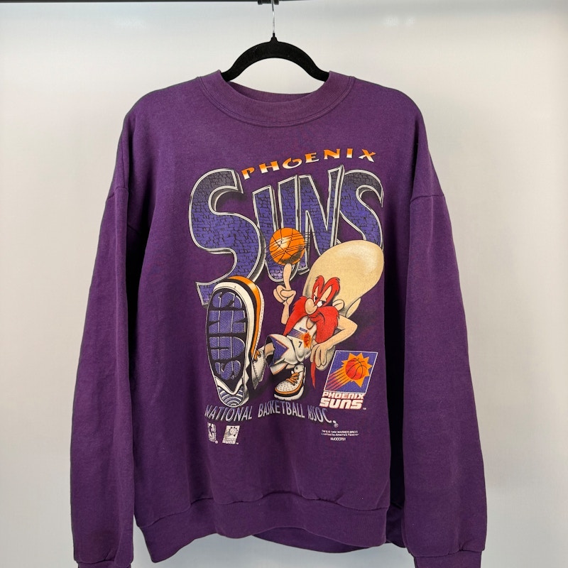 Phoenix Suns Yosemite Sam Sweatshirt Purple