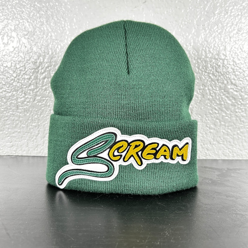 Sex Records Scream Beanie Green