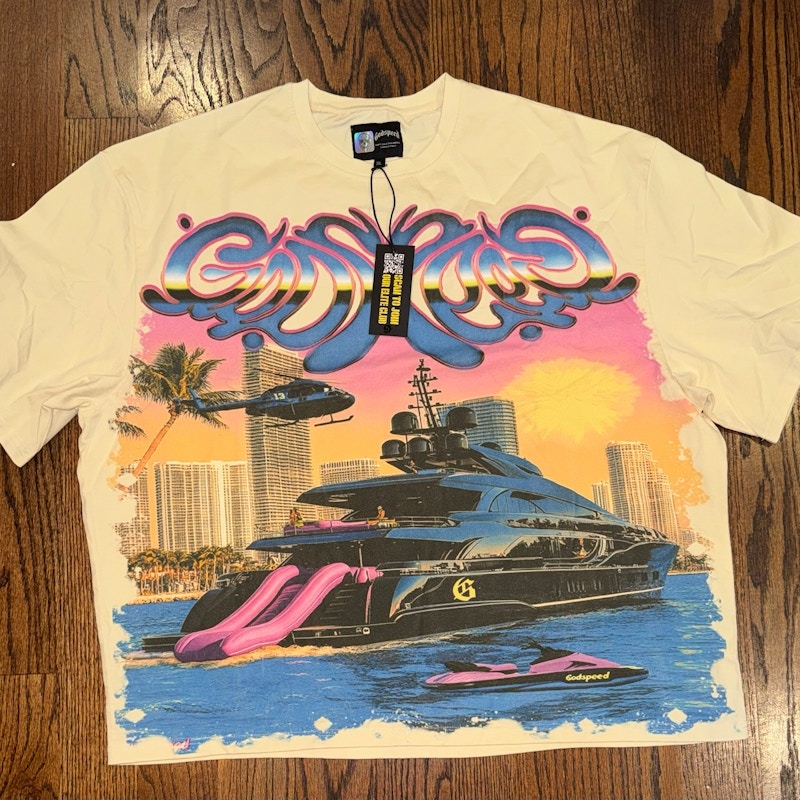 Godspeed Memento Vivere T-Shirt Cream