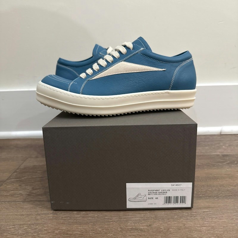 Rick Owens Vintage Sneaks Nublu Milk