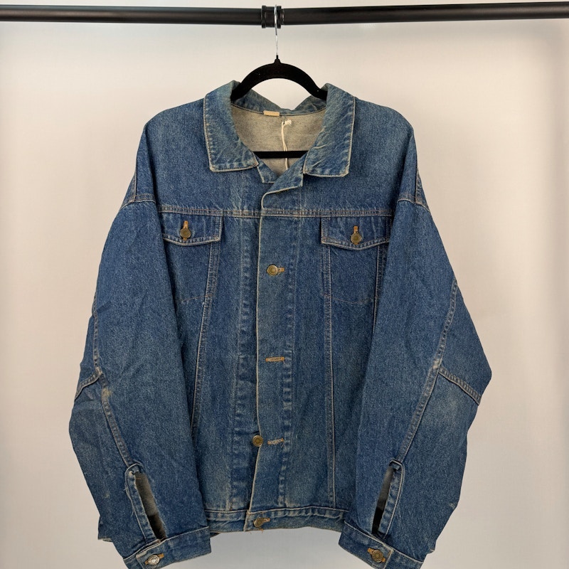 Custom Denim Jacket Blue