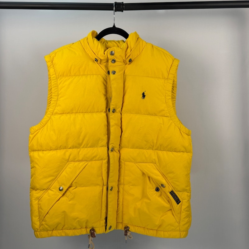 Polo Ralph Lauren Down Puffer Vest Yellow