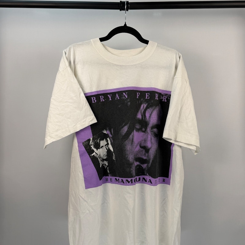 Bryan Ferry The Mamouna Tour T-Shirt White