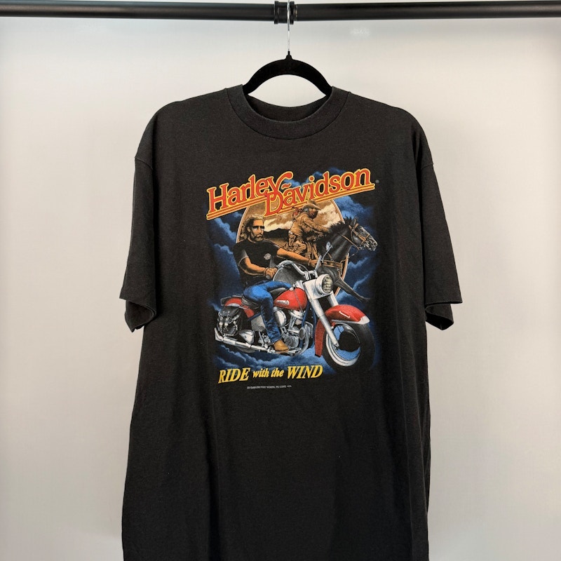 Harley-Davidson Ride With The Wind T-Shirt Black