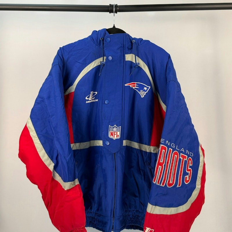 Logo 7 New England Patriots Jacket Blue