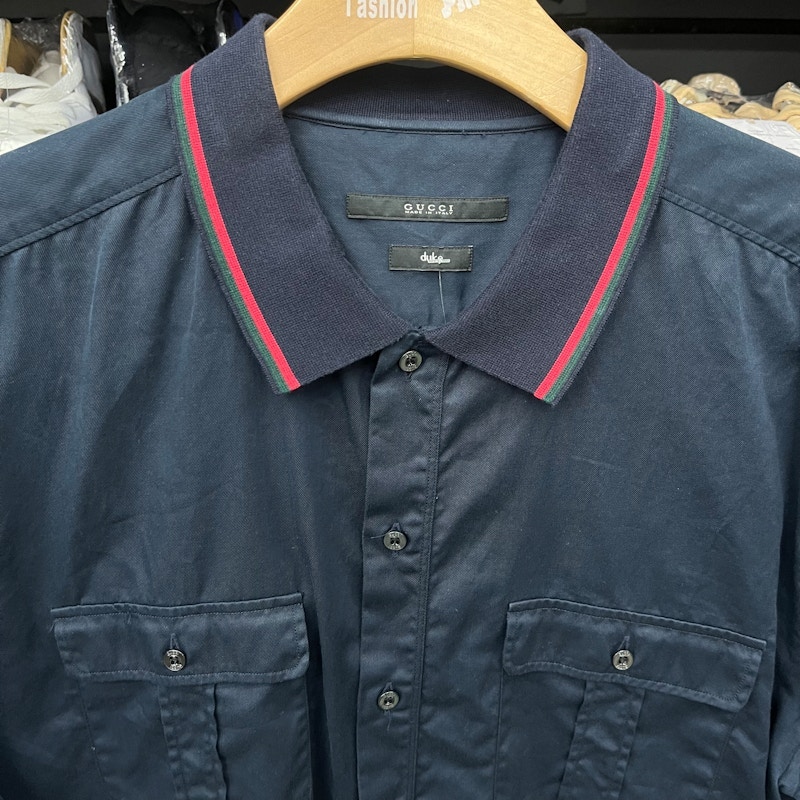 Gucci Duke Short Sleeve Shirt Black