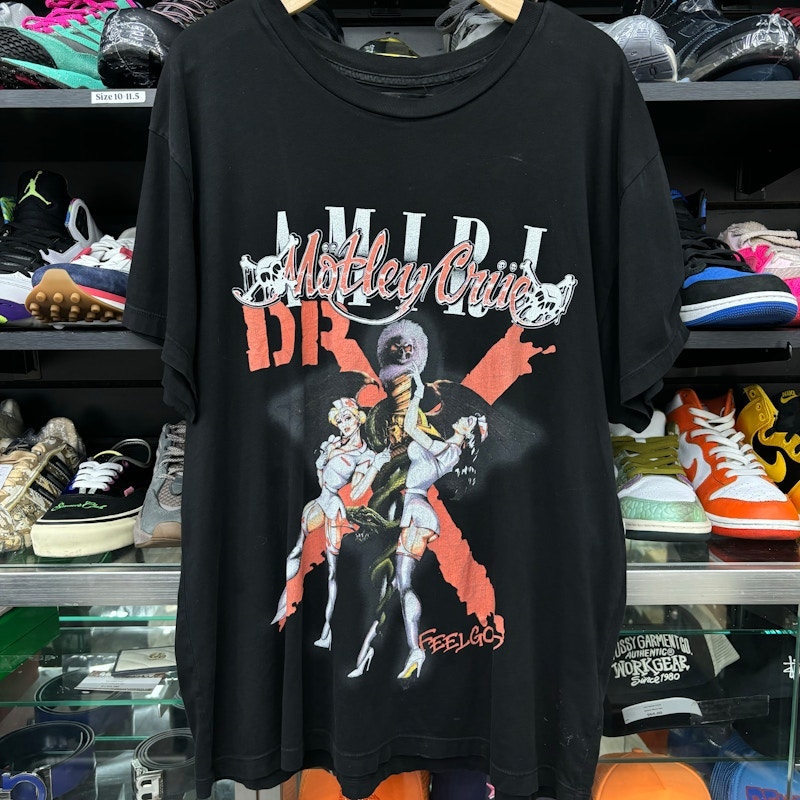 Amiri Mötley Crüe Dr. Feelgood T-Shirt Black