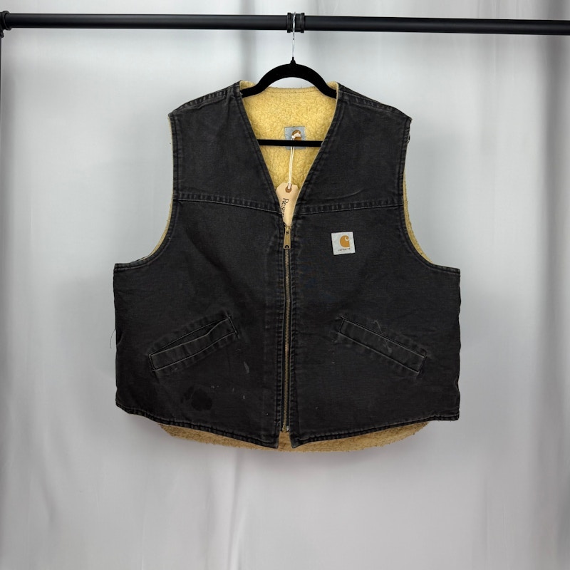 Vintage Carhartt Sherpa Lined Vest