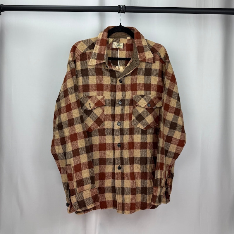 Vintage L.L. Bean Plaid Flannel Shirt