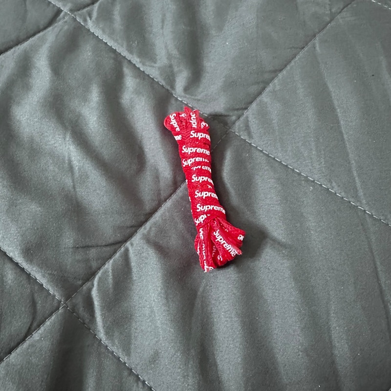 Supreme Shoe Laces Red