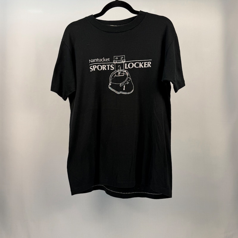 Nantucket Sports Locker T-Shirt Black