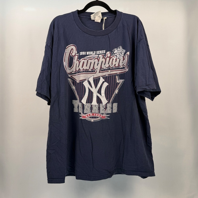 New York Yankees 1998 World Series Champions T-Shirt Navy