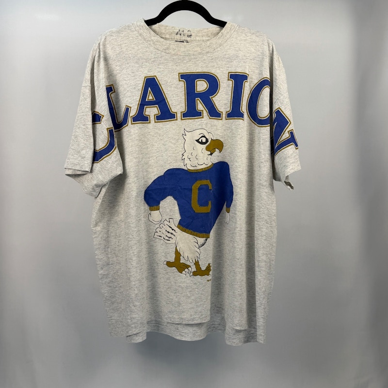Clarion Eagle Graphic T-Shirt Gray