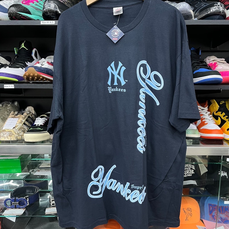 Supreme New York Yankees T-Shirt Black