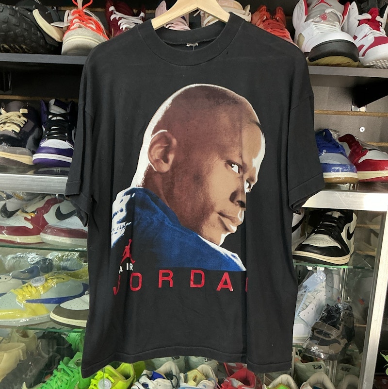 Jordan Face Graphic T-Shirt Black
