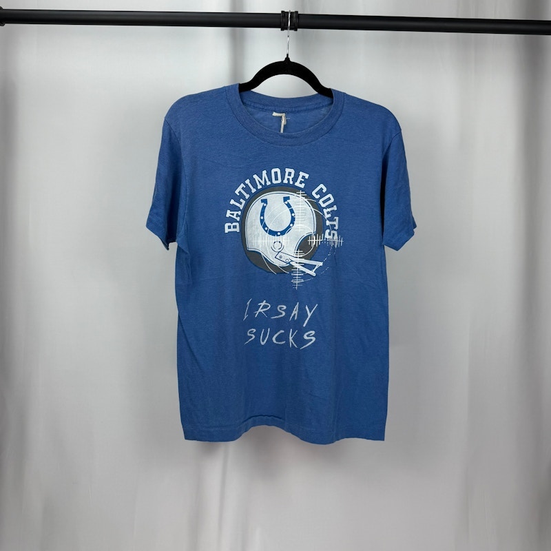 80s Baltimore Colts IRSAY SUCKS T-Shirt