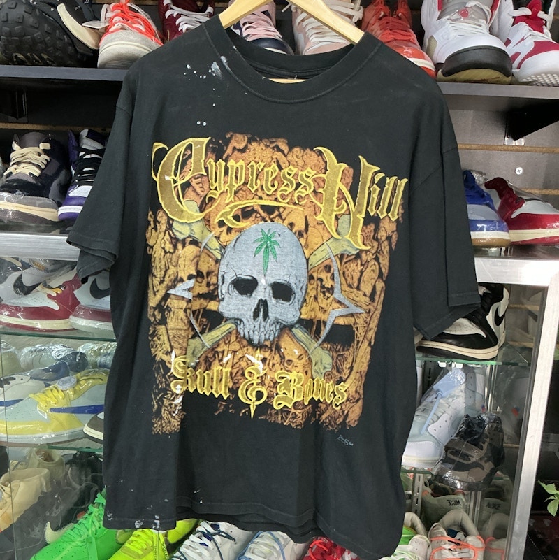 Cypress Hill Skull And Bones T-Shirt Black