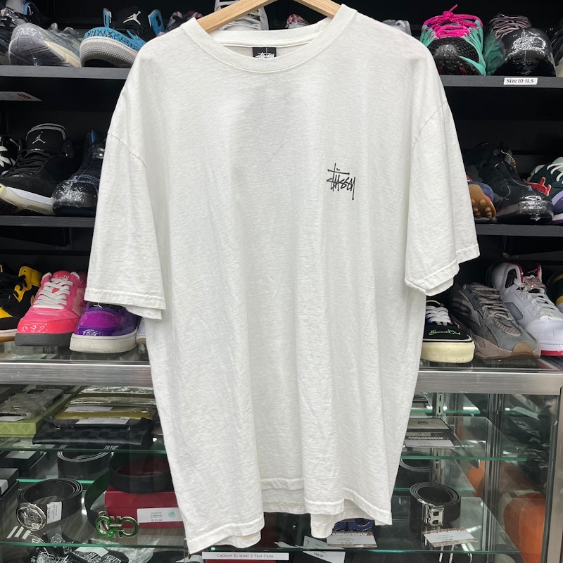 Stüssy Basic Logo T-Shirt White