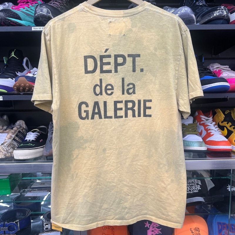 Gallery Dept. Dept de la Galerie T-Shirt Yellow