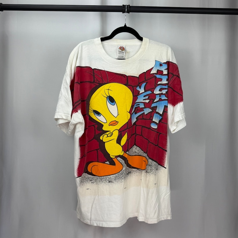 1997 Looney Tunes Tweety Bird ‘Yeah Right’ T-Shirt