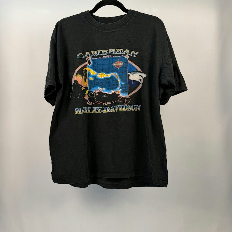 Harley-Davidson Caribbean Aruba Graphic T-Shirt Black