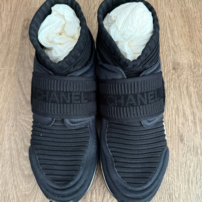 Chanel Stretch Fabric Black