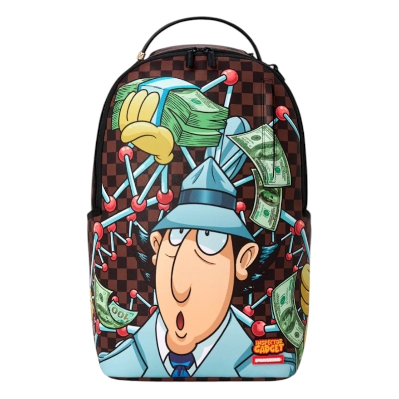 Sprayground Inspector Gadget Backpack Brown