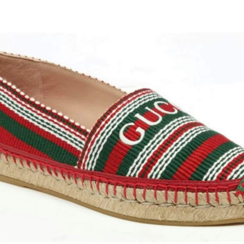 Gucci Stripe Espadrille Multicolour