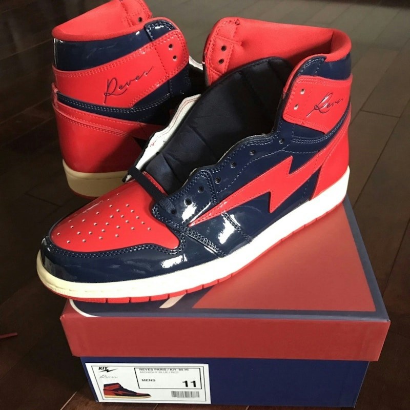 Air Kiy DCCXVIII Midnight Blue Red