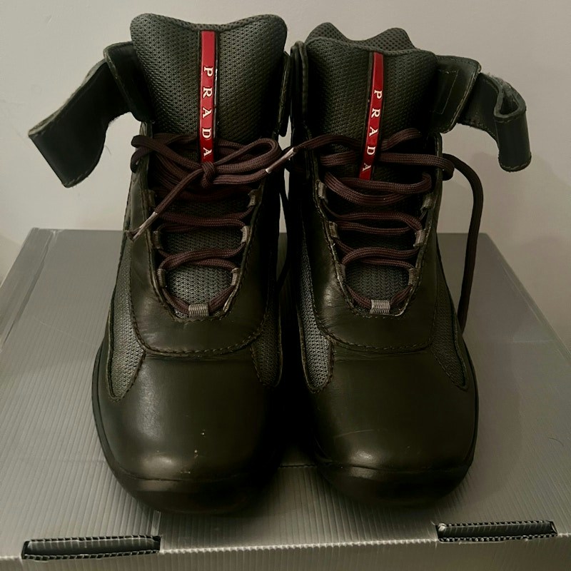 Prada America's Cup High Top Black