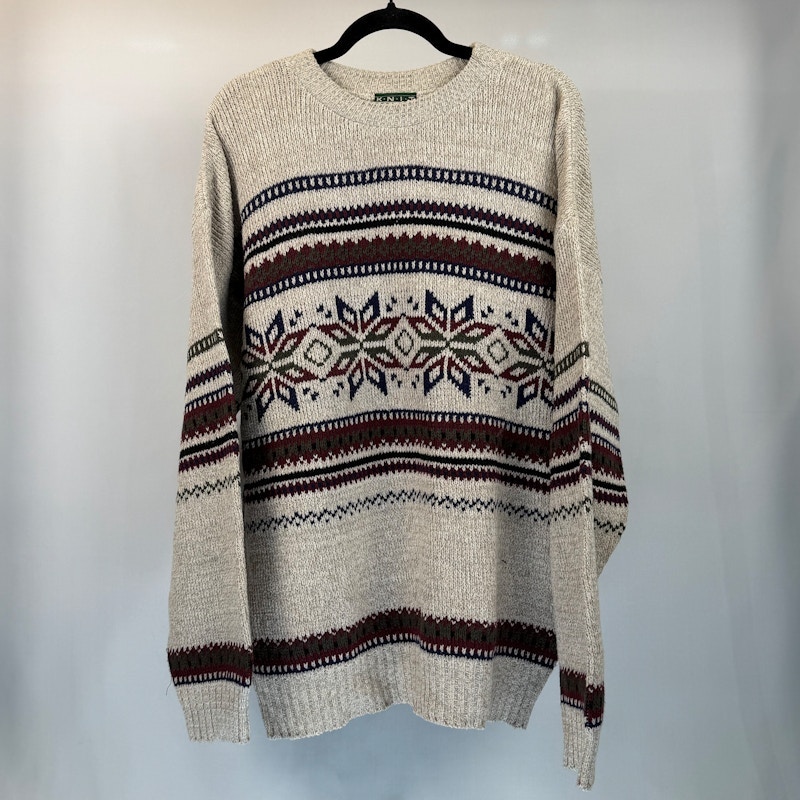 Knit Network Sweater Oatmeal