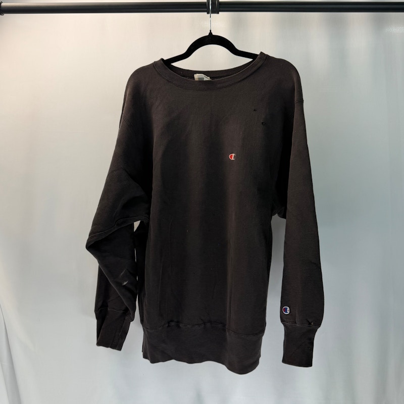 Champion Reverse Weave Crewneck Sweatshirt Black